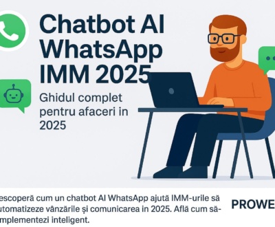 Chatbot AI WhatsApp: Ghidul Complet 2025 pentru IMM-uri care Vor Automatizare și Vânzări